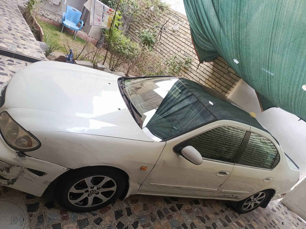 سلام عليكم نيسان مكزما
موديل 2001 بسمي 
سياره نضيفه وحلوه  
سياره مكفوله من الحادث بلاديه 
بيها صبغ ثلاث فقط صبغ
تخم تاير جديد باتري جديد 
سعرها  40 
***********
