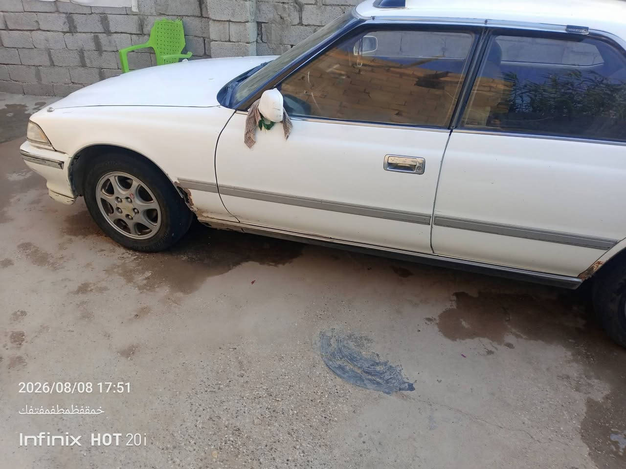 سلام عليكم سياره مارك مصطره مكفوله كفاله عامه من صبع وضربه مكفوله سياره ياباتي مكينه وكير جاهز سياره حلوه ونضيفه سعر مناسب 40ورقه وشراي بيه خير ويدلل عنوان ناصريه قضاء الشطره (***********)ستفسار عله هاذه رقم
