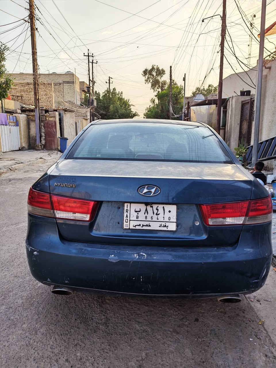 السلام عليكم 
للبيع سوناتا 2006 وارد كندي
ماشية 200 ألف
محرك 3300
6 سلندر
التبريد ثلج
ضررها بنيد طاير ومبدل بواحد بلادي
كامرة خلفية
مثبت سرعة 
تحكمها استيرن
شاشة اندرويد
مدخل USB
السيارة بيها تبخير
المكان بغداد الدورة
السعر 68 ورقة وبيها مجال
***********
