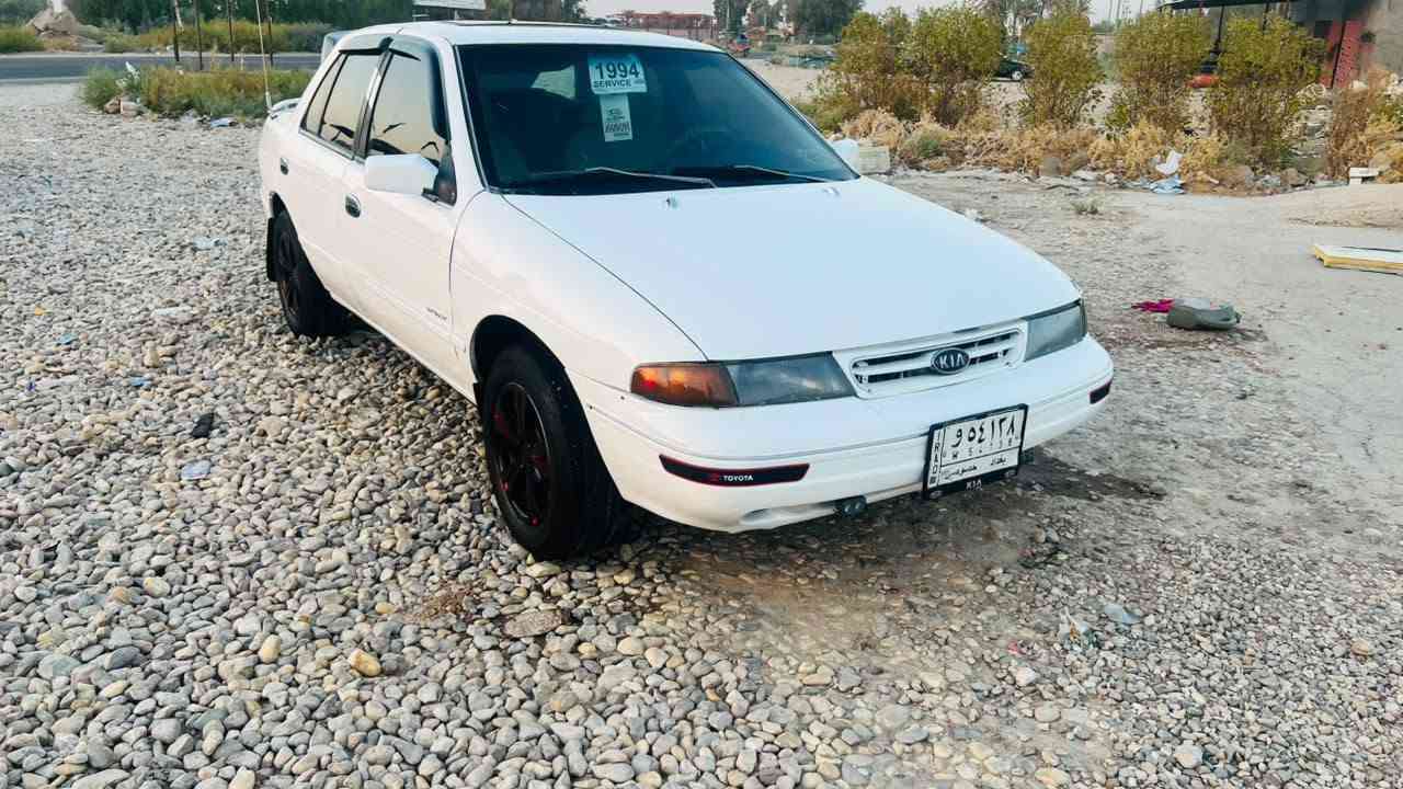للبيع 
كيا سيفيا 
موديل 1994
رقم بغداد
 مشروع وطني
كير اوتوماتيك
مكينه مفتوح
كير مكينه حداديه
كهربائيات شغال
مسجل دبل سماعات شغال
جام شغال 
دوشمه جديده
تخم تاير جديد 
صدر امامي خلفي جديد 
مكفوله كفاله عامه من كص وضربه   سياره حلوه
 مصبوغه حزام الجماليه    سعر 33 وبيه مجال 
مكان بابل ***********
