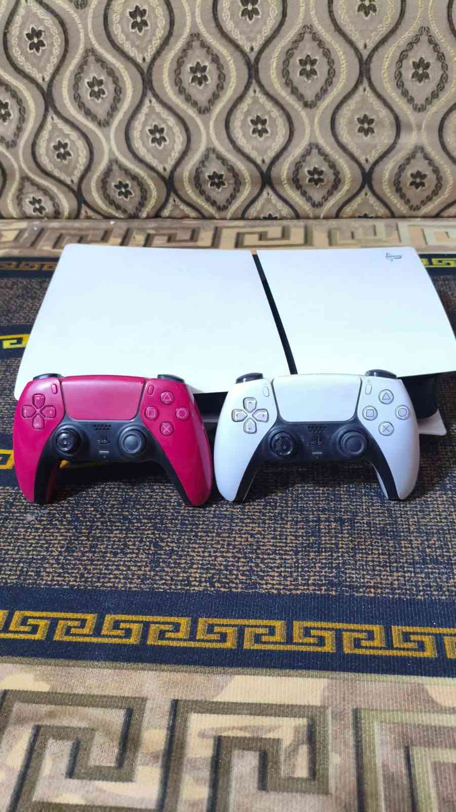 🎮 للبيع بلايستيشن 5 Slim – نسخة أوربي 🇪🇺
🔹 الجهاز جديد وما مفتوح نهائياً
🔹 ما مصلّح ولا متبدل بي أي قطعة
🔹 وياه جويستكين أصلي
🔹 وياه UPS  
🔹 جميع الكيبلات والملحقات موجودة
🔹 ما مبدل بي أي شي
💰 السعر: 800,000 دينار عراقي
📍 الناصرية – سوق الشيوخ
📞 للاستفسار: ***********
