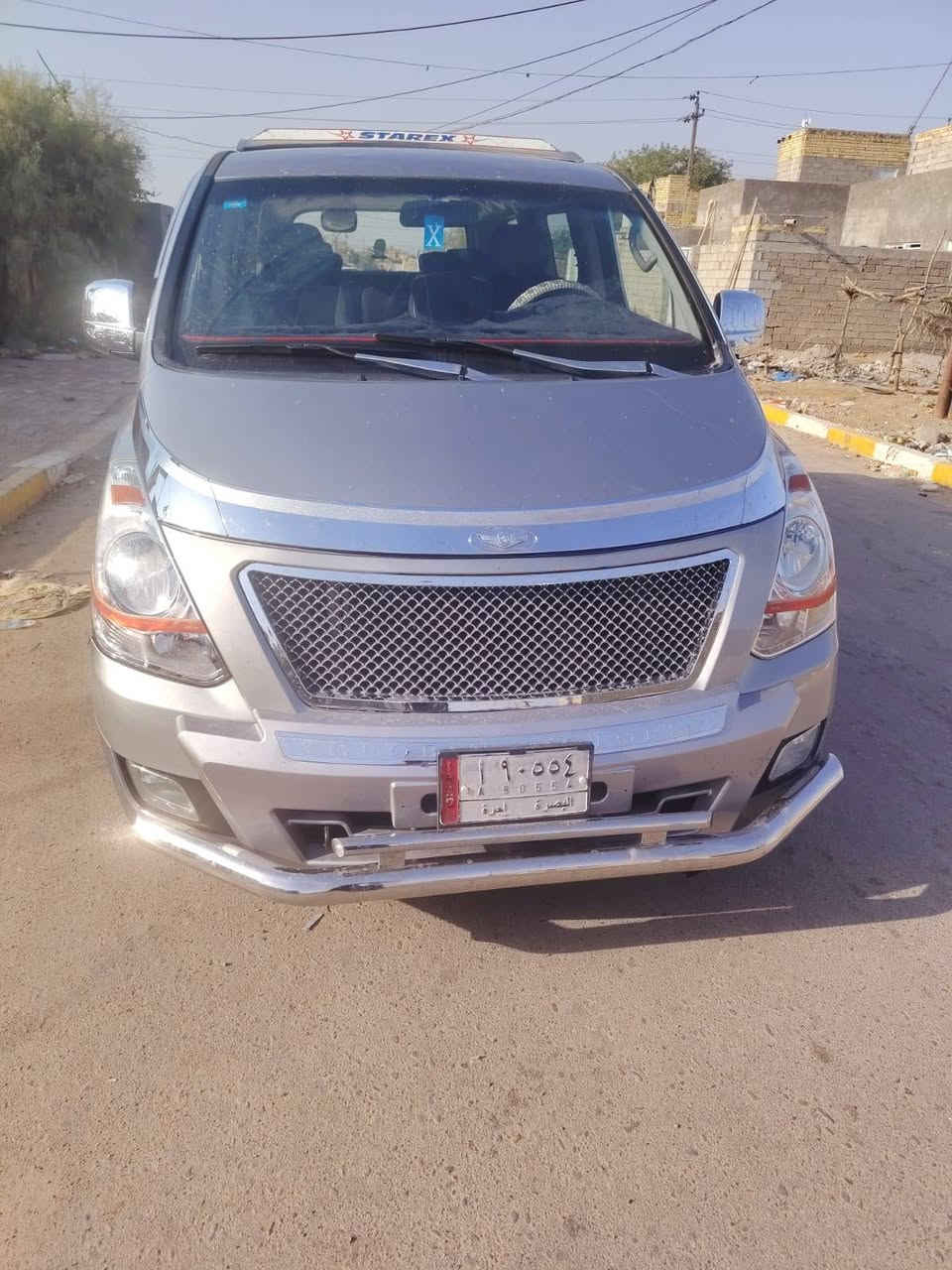 سلام عليكم للبيع هوانداي ستاركس مسكر 2018 تخم تاير حداديه مكينه تبريد كله جاهز بيها رشات صبغ قليله مكان ميسان غير متواجد علئ الفيس رقم الاتصال ***********
