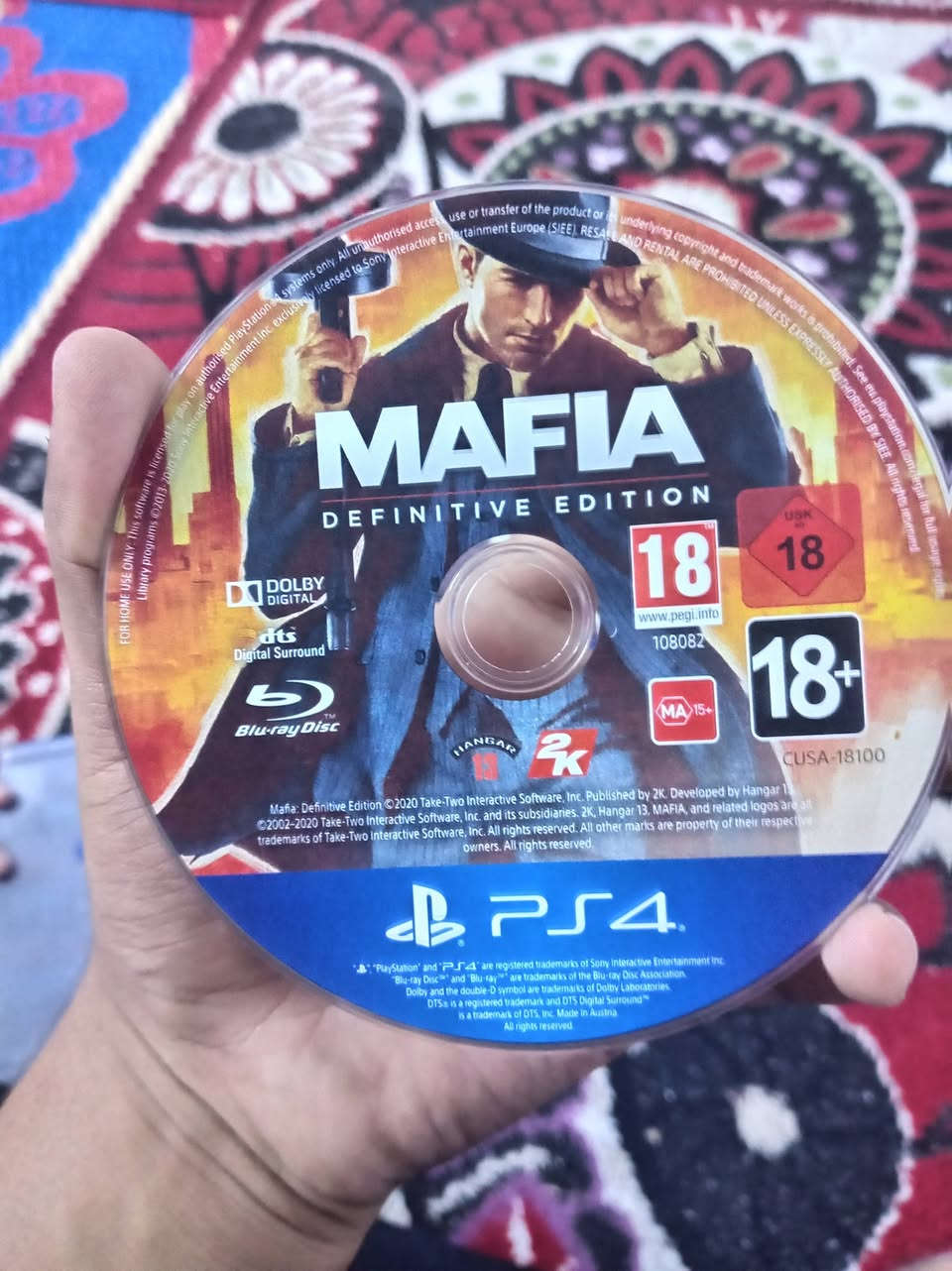سلام عليكم شباب متوفر أقراص بلي فور
مافيا جزء إلاول
وفيفا 2020
السعر 30 الف
 مكان الحسينية التواصل ***********
