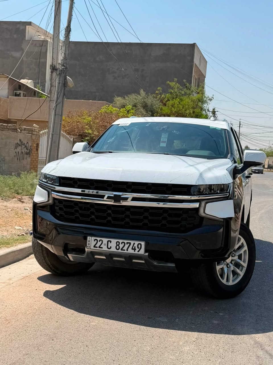 سلام عليكم ….. 
🚘 Chevrolet Tahoe 2023 🚘

مرقم أربيل 📃

📃 اليكم التفاصيل الآتية 👇🏻👇🏻

🚘 خليجي 
🚘 موديل 2023
عداد المشي ( 50 الف كيلو متر) 
⚙️ حجم المحرك V8 5,3L
⚙️ مرتبط بناقل حركة أوتو 10 نمر 
🔑 مفتاح التشغيل بصمة 
🔑 تشغيل عن بعد
‼️ اريل نفكيتر 
📍حساسات أمامية 
📍حساسات خلفية 
💡لايت زينون + LED
🔦️ بك لايت LED 
🛞 حجم الاطار 265/65R18
🛞 ويل كب 18
🛞 4 دسك
🛞 حساسات ضغط الاطارات 
✨️ اشارة في المرايا الجانبية 
✨️ المرايا قابلة للطي كهرباء 
⚠️ النقطة العمياء 
🌧 ماسحة خلفية 
🎈عدد AIR BAG 8
🚗 كير بيانو ‼️
🚗 هاند بريك كهرباء 
🚗 ا ABS 
🖥 شاشة Apple Car play 
📷 كاميرا دوارة 
💡الانارة الداخلية LED 
⭕️ مقود جلد حياكة 
🛣 مثبت السرعة Cruise 
🎶 المودات والاوامر الصوتية 
🎶 ا  BIuetooth / T YPCE 
⚡️مخرج منفذ الطاقة 
🔍فحص نظام السيارة 
💺تتسع المقصورة ل 8 ركاب
💺حركة المقاعد الأمامية كهرباء 
💺تجاوي 6 متحركة 
❄️ تبريد شاشة مناخين منفصلين 
❄️ 3 قطع تبريد 
❄️ شاشة تحكم للتبريد الخلفي
☃️ ثلاجة 
🚘 أوضاع القيادة Drive Mode 
🛣 نظام تحديد المسار 
⛷️ نظام مانع الانزلاق 
⛰️ نظام نزول المنحدرات
🔄 نظام الاطفاء الذاتي 
🥤حاملات الأكواب عدد 8
🚘 تطعيم الدواخل ألمنيوم (صاج) 
ملاحظه:: ( سياره كفاله عامه من كلشي) 
سونار مرفق مع صور 

للتواصل/// ***********
العنوان/// البياع 
السعر/// 437 $ وبيها مجال ان شاء الله
