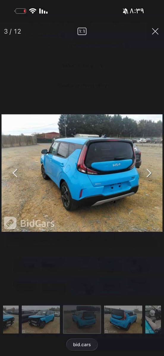 🚗 كيا صول موديل 2023  فول 1/1 رقم بابل باسمي تحويل ثاني يوم 

 • المحرك: 2000

 • شاشة كبيرة 
, فتحه 
 • كار بلاي 
• بصمه 
• تشغيل عن بعد
• بصمه ابواب
 • كاميرا خلفية
• تدفئة كشنات
 • مكيف هواء
 • تتوقف ذاتي
• تحديد مسار 
 • أنظمة أمان (ABS – ثبات إلكتروني – مانع انزلاق)

📊 تفاصيل السيارة:
▪️ الموديل: 2023
▪️ اللون: ازرق
▪️ الممشى: 63km
▪️ الحالة: موضح بالصور (شاصي لغود مكفولات)  
▪️ الاتصال او واتساب على الرقم التالي ***********
▪️ مكانها بابل
