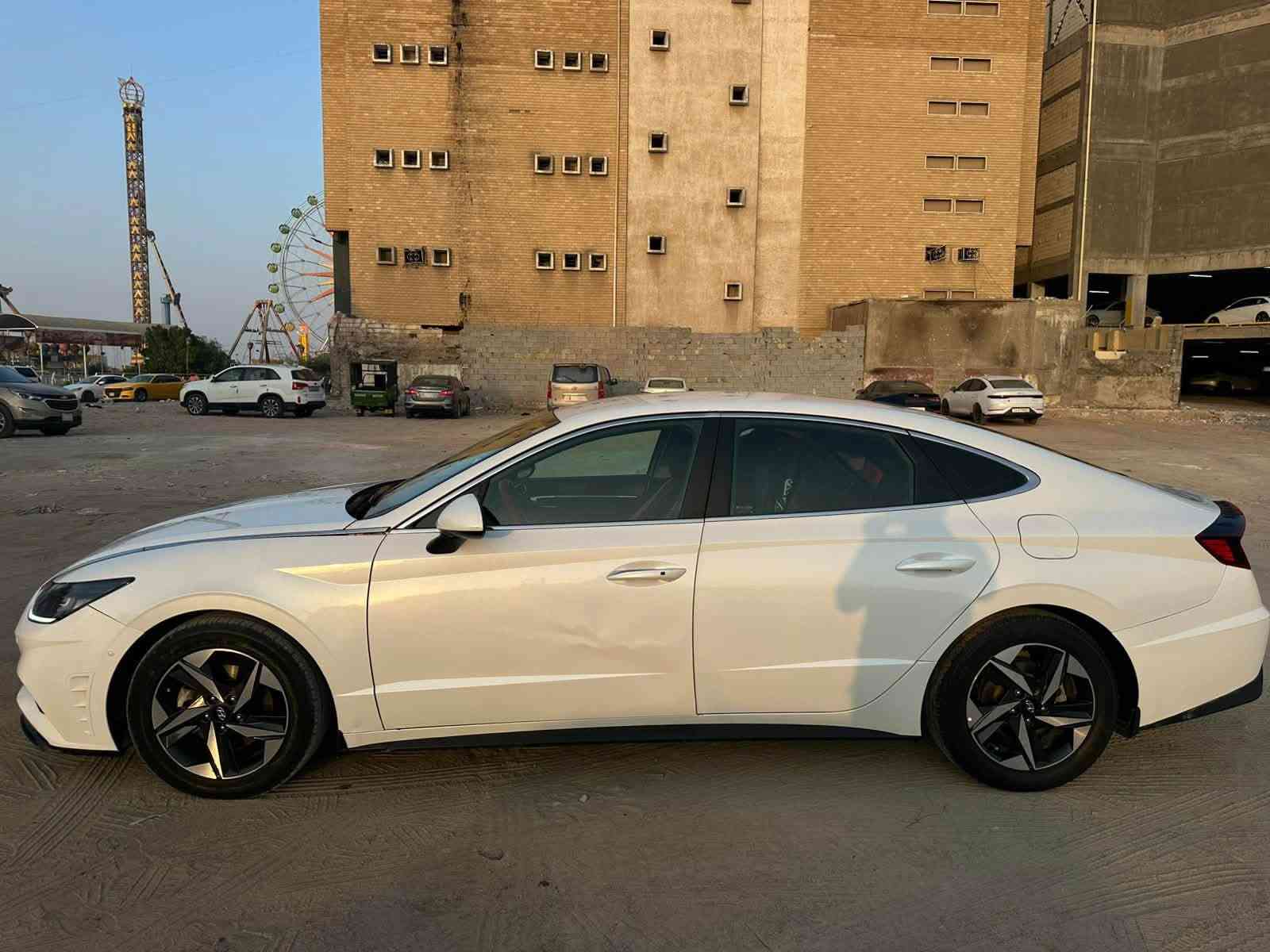سونتا ٢٠٢٢ • رقم بصره • ضرر قطعتين