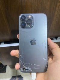 ايفون ١٣ برو ماكس • ٢٥٦ • ظهر مكسور