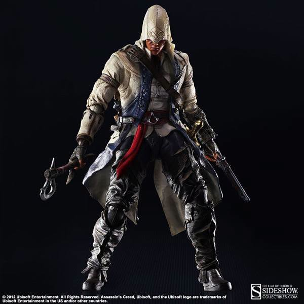 توفر مجسم شخصية "كونور" (Connor) من لعبة أساسنز كَريد 3 (Assassin's Creed III) 
أصلي من إصدار شركة Play Arts
حجم المجسم تقريباً 27 سم
مع ملحقات متكامله
جديد بتقفيلة الشركة💥
متوفر توصيل لكل محافظات العراق🚕

نص مكتوب في الصور:
- (c) 2012 Ubisoft Entertainment. All Rights Reserved. Assassin's Creed, Ubisoft, and the Ubisoft logo are trademarks of Ubisoft Entertainment in the US and/or other countries. OFFICIAL DISTRIBUTOR SIDESHOW COLLECTIBLES.COM
- 2012 Ubisoft Entertainment. All Rights Reserved. Assassin's Creed, Ubisoft, and the Ubisoft logo are trademarks of Ubisoft Entertainment in the US and/or other countries. S SIDESHOW OFFICIAL DISTRIBUTOR COLLECTIBLES.COM