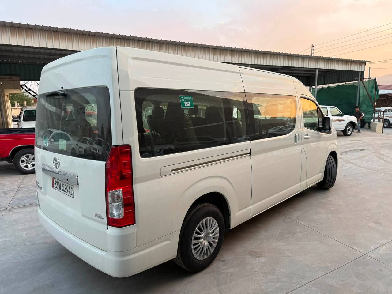 HIACE 2025

 ڕەقەم هەولێرە 

 گێر عادی 

سفر کیلۆمەتر 

TOYOTA  IRAQ  SAS 
زەمانی شەریکە و سێرڤسی فریی بۆ ماوەی  ٣ ساڵ لەگەڵدایە
‎ــــــــــــــــــــــــــــــ
‎بۆ وەرگرتنی زانیاری تەواو دەربارەی ئەم ئۆتۆمبێلە پەیوەندی بکە
*********** - ***********
سلێمانی ـ تاسڵوجە
