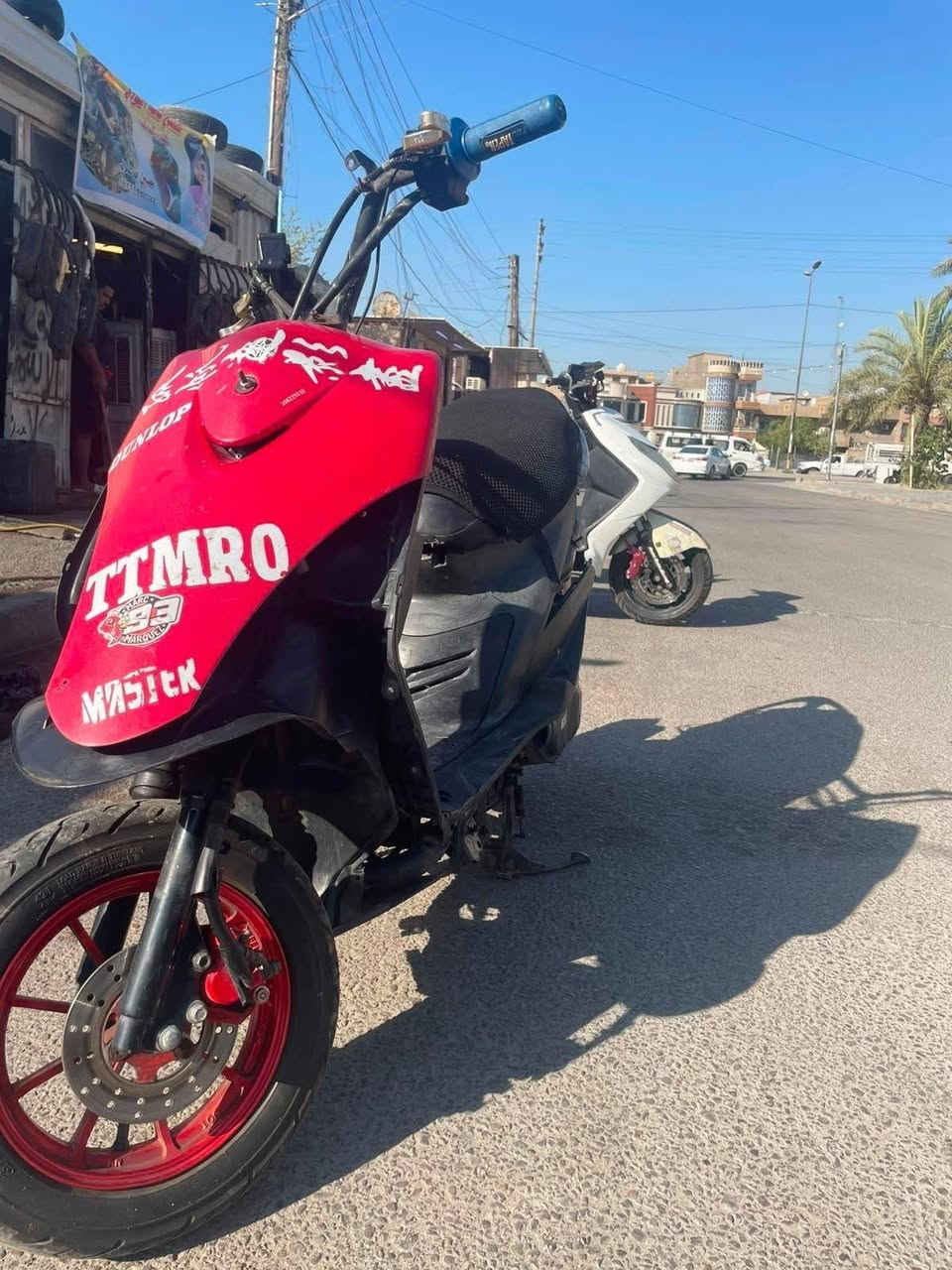 سلام عليكم دراجه ماكس مال لعب دراجه هاون مكينه 55 كلجات بلاد مكينه خرسه خرسه تاخذه تدعيلي دراجه نكره سلف ربع نكره 
صالنصهFM✅
يدات خلفي امامي اصلي✅
دبل خلفي اصلي✅
دبل امامي بلاد✅
سبايدر اصلي✅
بجم اصلي✅
ضفيره بلاديه ✅
مجامع اصليات✅
(العنوان البياع) ( 475 وبيه مجال حك جيه) 
الاستفسار (***********) متواجد وتساب او اتصل عل رصيد
