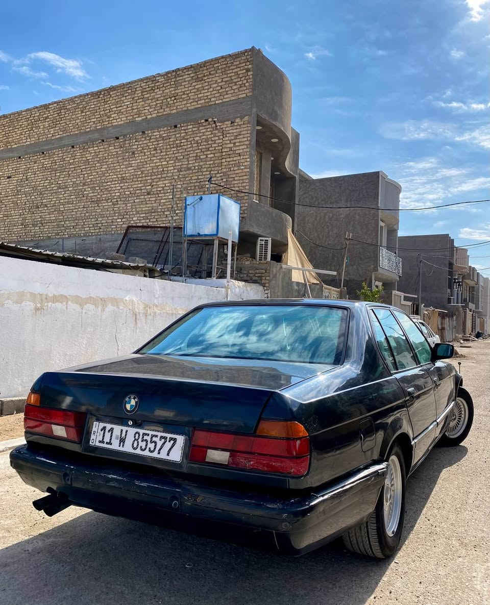 السلام ؏ــليـڪم
بي ام 730i الماني فول 1/1 موديل 1994 بغداد انكليزي مشروع وطني سنويه نافذة لغاية 2030 / محرك V8 حجم 3000 / اللون اسود غير محدد

 مواصفات :

سلايد روف / كشنات كهرباء / ديل جكمجه / حساسات خلفي امامي / بچم عريض / دبل جام / ويل شعاء بلاد / تبريد ثلج / مروحه كهربائيه F1 / تخم تاير جديد / كشنات جلد ملكي / دواخل صاج / شاشه بلوتوث / مثبت سرعه / مكينه كير جدد حاويه مكفولات / 

ضرر السيارهـ / صبغ عام جماليه بدون اي حادث كهربائيات كلها بلاد بدون اي جطل  

مكان / بغداد / حي الجهاد 

السعر  $ (60) وبيهااا مجال بسيط . تحويل مباشر مشروع وطني  

*********** 

 مامتواجد ع فيس اتصال فقط اخوتي ♥️
