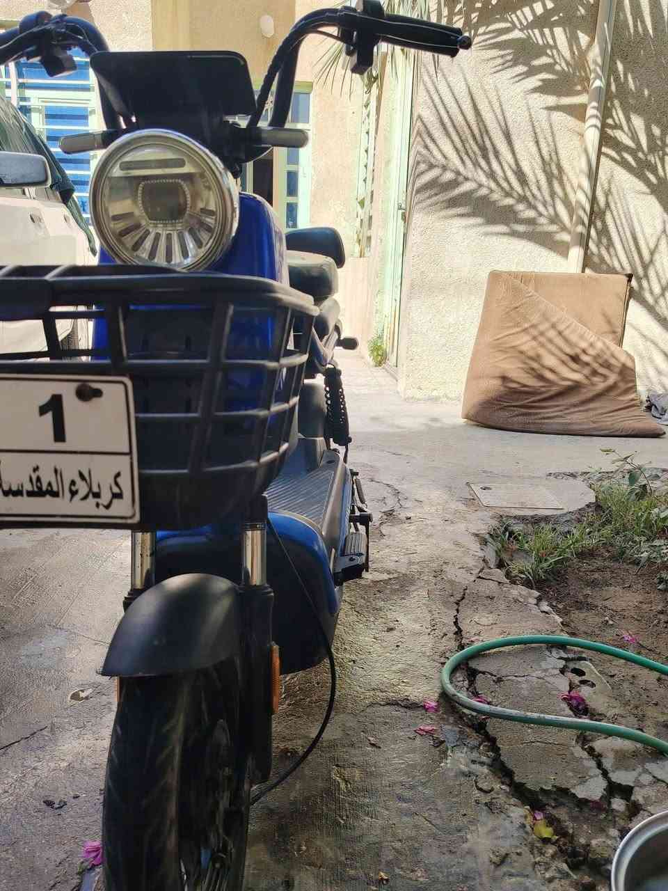من رخصت مدير الگروب
بايسكل شحن حجم 14 للبيع كهربائيات كامله شغاله طب بالفيديو أو شوف 
ما صارلي شهرين من اخذته بطارياته جدد ما يصرف شحن 
السعر 200 بي مجال 
المكان كربلاء نهاية الحداد للاستفتار اتصل 📞 ***********
