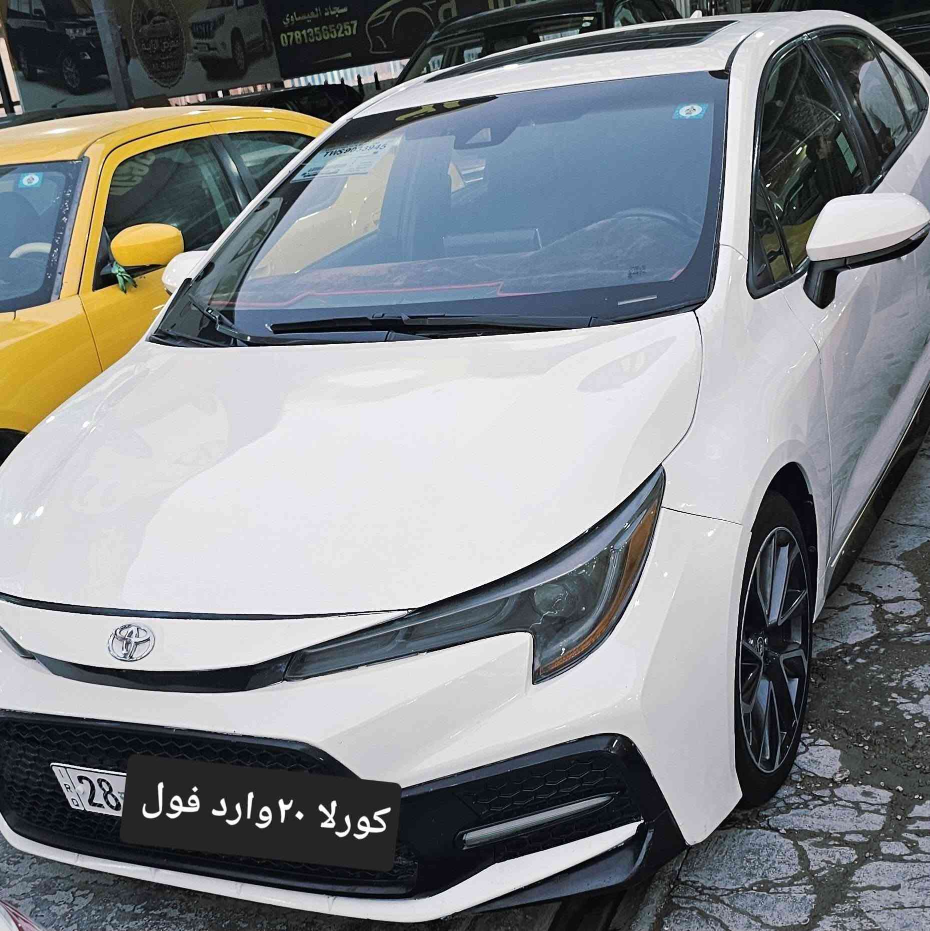 كورلا ٢٠وارد حادثهه جاملغ وبنيد بدون دواخل فول مواصفات فتحة بصمة اشاير بالمري كشن كهرباء تحكمات رادارات شفتات بالاستيرن جاهزة من كلشي رقم نجف دولي سنويتهه لل٣١ للإستفسار ***********و ***********نجف اراوس ١٤٥ النجف, العراق
