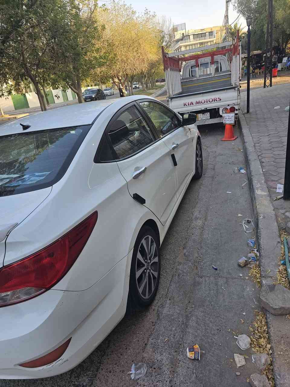 سياره اكسنت مديل 2015سياره نضيفه مكفوله بس بيه بارد مكاني كربلاء ماشيه155 شخصي السعر110 رقمي ‎*********** وسياره باسمي
