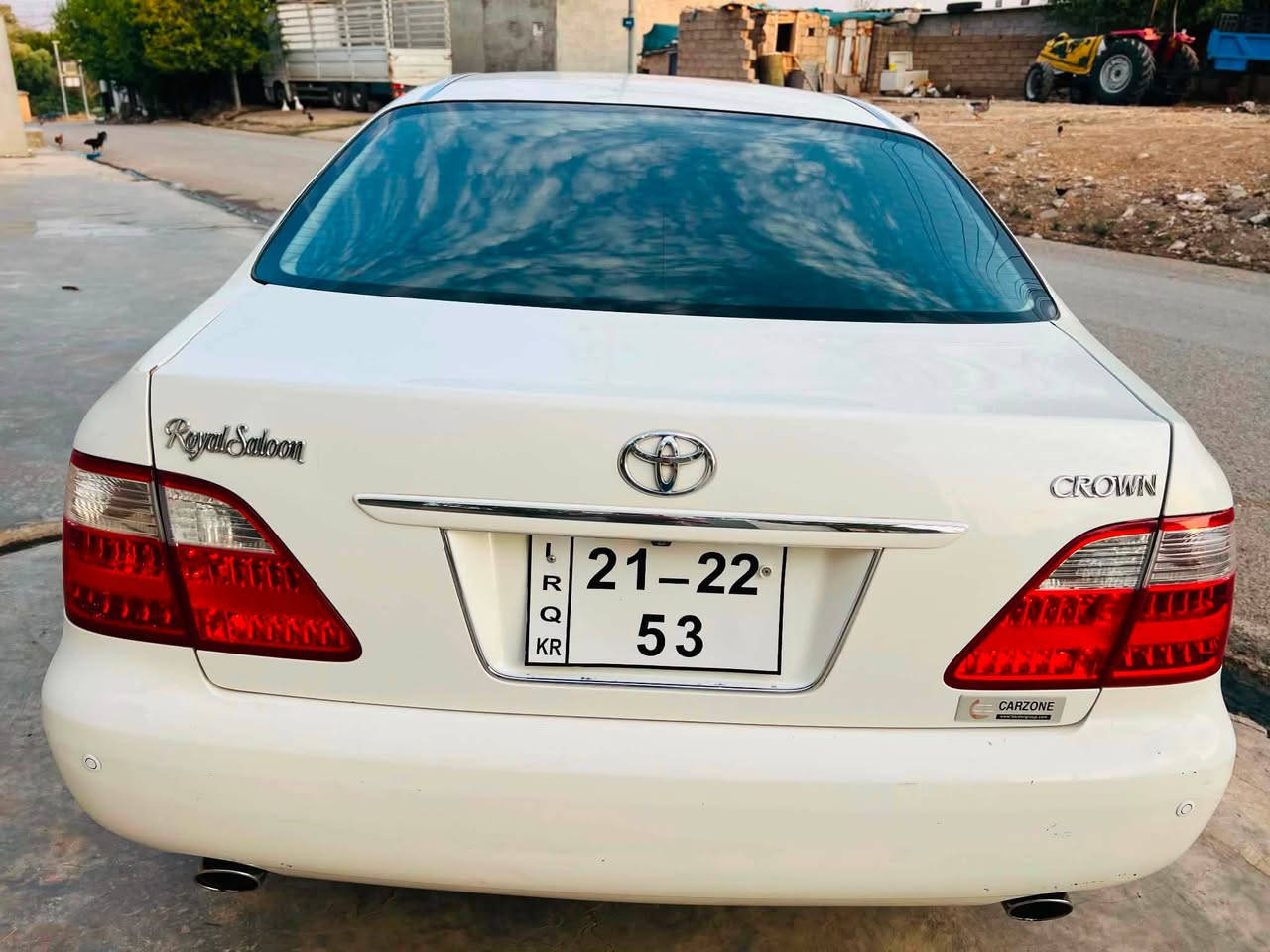 شاهينة بؤ فرؤشتن
٢٠٠٦
موس
بةسمة رةساسى
كئرو مةكينة كةورة
بئ دووكةل
يةك بارجةى بؤياخة 
جوار تايةى تازة 
سكان حةيسةران
ئاوئنة ئيشارةت
بئشو دوا حاسة
بؤ زانياري زياتر ژمارةي خاوةني
***********
ڤايبةر وةست ئةپ لةسةرة 
لةسةر ئيزني ئةدمين

