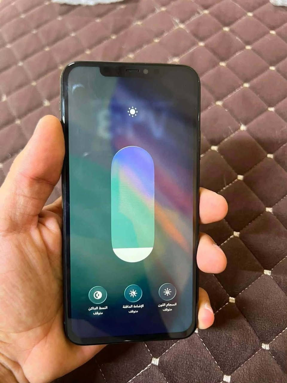 ١١ برو ماكس ذاكرة ٦٤ فيس ايدي شغال جهاز يخبل مبدل شاشة مال تفصيخ وبطارية الباقي شرط كامرات تخبل السعر ٢٦٠ وبي مجال قليل للطيبين شراي خاص او اتصل *********** بي واتساب
