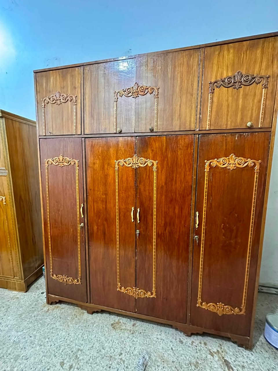 كنتور أبو الاربعه مستعمل الوجه خمسه ملم صاج ***********
