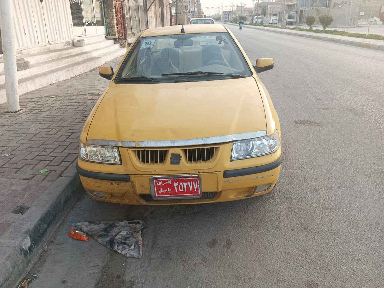 سمند مو ديل ١١للبيع تبريد شغال كلشي شغال بس مكينتها كايمه راعيها موجود ***********
