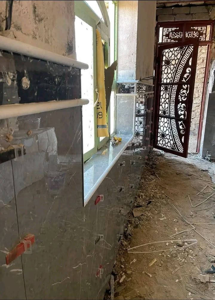 سلام عليكم خلفه كاشي وسيراميك بورسلين متفرغ حالين مكاني نجف ***********
