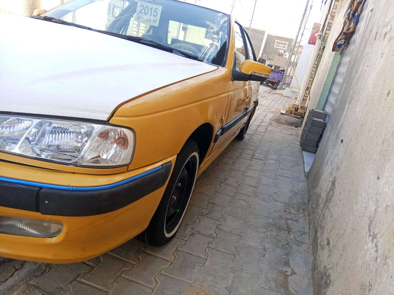 سلام عليكم لبيع بيجو بارص موديل 15 رقم قادسيه مصفره مكفوله من صربه وتبديل كير ومكينه ع شرط حداديه جديده تخم تاير جديد  باتري جديد سياره ماناقصها اي شي كبل لشارع ترايك وين مايعجبك 
السعر 36 وبيها مجال بسيط
*********** مكاني الديوانيه
