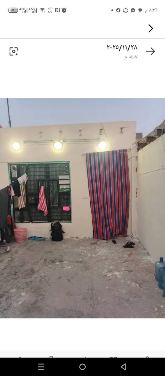 بيت بلديه للبيع 100متر. الميلاد الحولي شارع30مال السوك خلف مطعم النوار  غرفة وصالة ومطبخ وساحه جبيره مشتغل ابمعاملته الاستفسار اتصل *********** السعر 17
