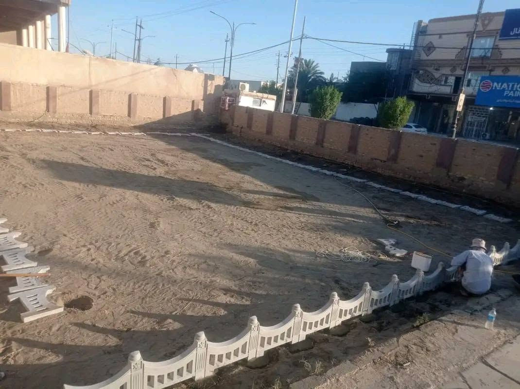 ثيل طبيعي • تسوية أرض • الديوانية والحلة