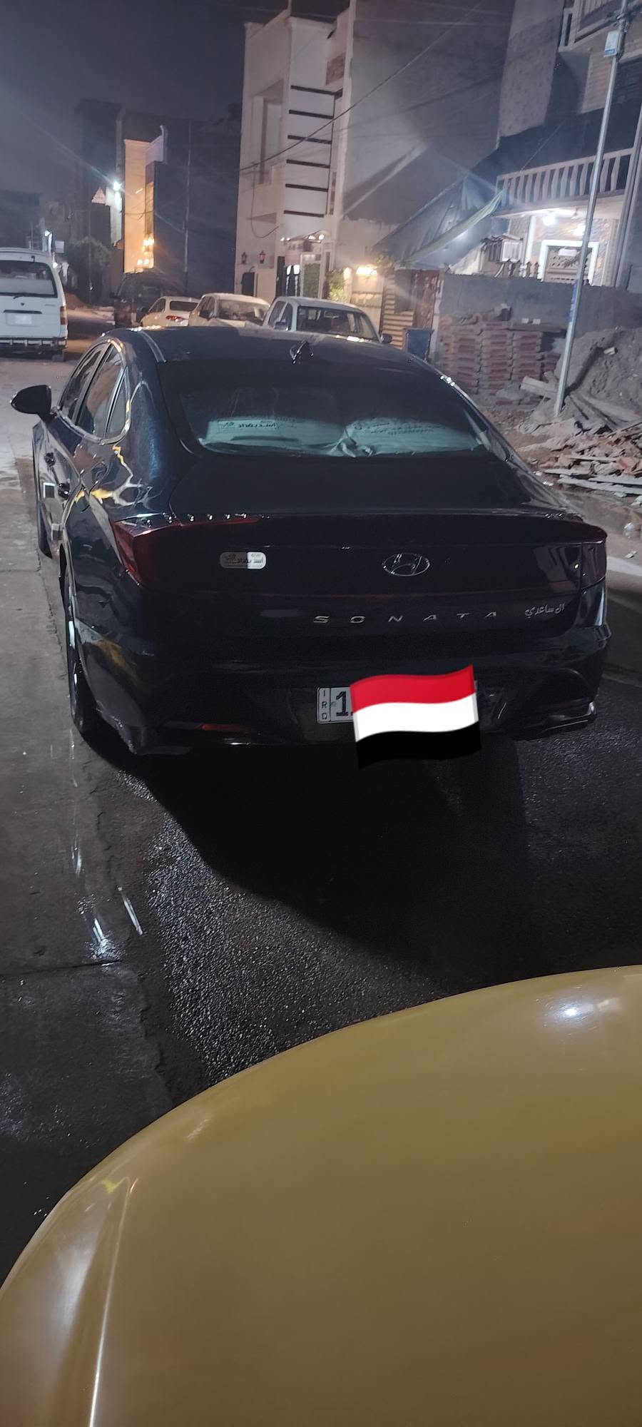 السلام وعليكم سوناتا 2023 بسمي رقم بغداد كير مكينه مكفول سياره ماشيه 60 مايل حادثه مال أمريكا بابتين وجاملغ خلفي مع صبغ قبق جنطه  بدون دواخل ولا شواصي ولا لغد السعر 133 وبيه مجال بصيط  سياره نضيفه مال بيت. العنوان بغداد. الكرخ     رقم ***********
