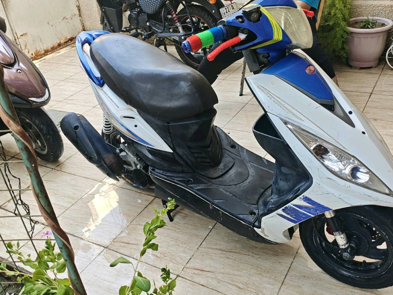 دراجه كامكو أم العصافير مزود مزاد صلاصه دبلات رياضي كلاجات رياضي صره دهن رياضي دراجه كلشي كامل بيها من كهرابائات من كلشي كامله بس ملاحظه بيها نقاط دهن بس مو تبخیر مو تبخیر بيها وأشر فقط ما راخي تنكط دهن قطره قطرتين

بل زاید

السعر أو الاستفسار   380وبيها مجال
حك الجيه مالتك 
*********** الكاضمية بغداد. بيها اوراق كمرك كامل
