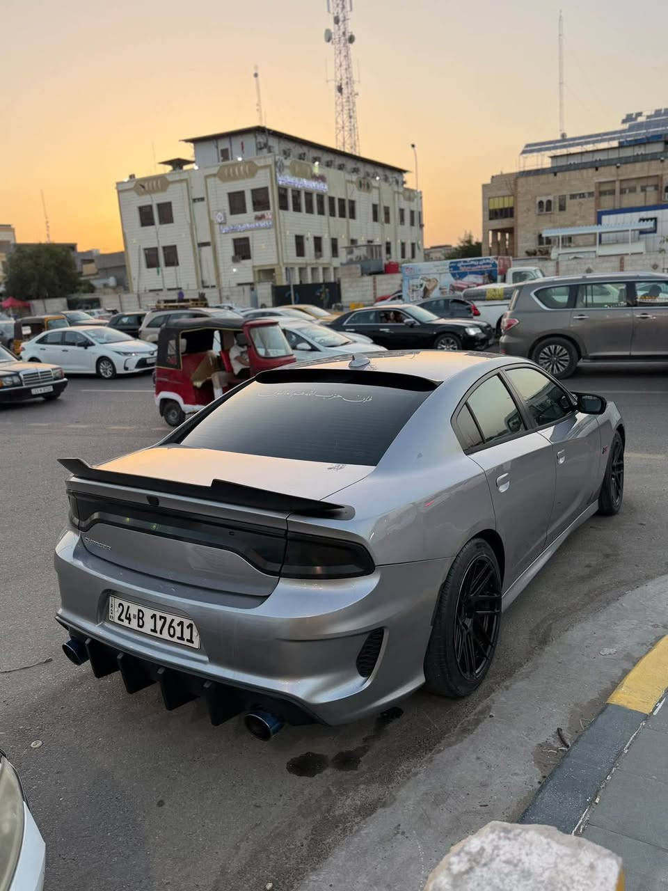 للبيع
Dodge Charger 2016
 RT 5.7 HEMI V8
⚙️ قير أوتوماتيك
🎨 لون فضي
كزوزات HT POWER 
🖤 جنوط رياضية سوداء
🖤 سبويلر وديفيوزر خلفي رياضي
🔥 عادم مزدوج
🔥 بنيد رياضي بفتحات تهوية
🖤 مرايات سوداء
🪟 زجاج مظلل
✨ شكل رياضي ومظهر مميز

للتواصل الاتصال 
*********** البصرة, العراق
