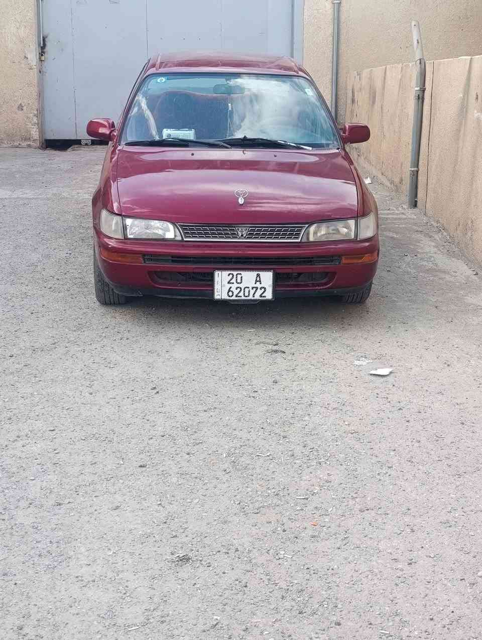كورلا موديل 92 رقم ديالى
تبريد شغال 

هزه قبل 3اشهر والسنويه 7.2027

ثايرات نضيفه دواخل مثل ماتشوف بالصوره ومشتغله جديد من  نوزلات وبلاكات وتشحيم ودسكات وحتى ثلاجه مبدله جديد وباتري.جديد

يحتاجله ترتيبات بسيطه وصاحبه موجود 

السعر 50

مكاني ديالى . جلولاء
***********
