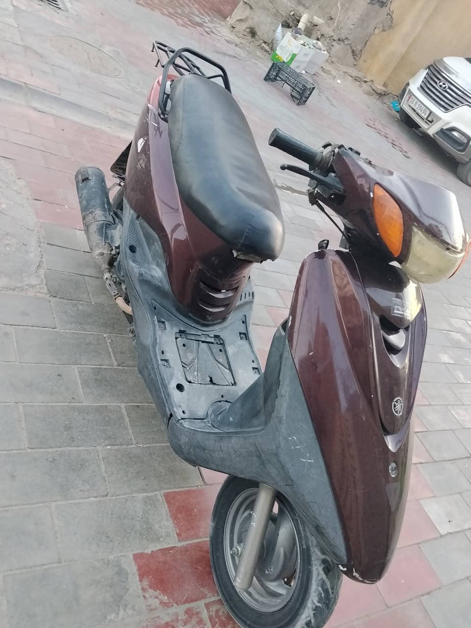 للبيع دراجه بريز ياباني دراجه حلوة هندر واحد لايت هورن شغال بس السلف عاطل الوباتر الو دكمة ماعرف موديل2009دراجة شرط الشغل خير من الله السعر 250بيهة مجال حك الجية مكاني كربلاء قرب سوق الغدير للتصال *********** متواجد واتساب كذالك
