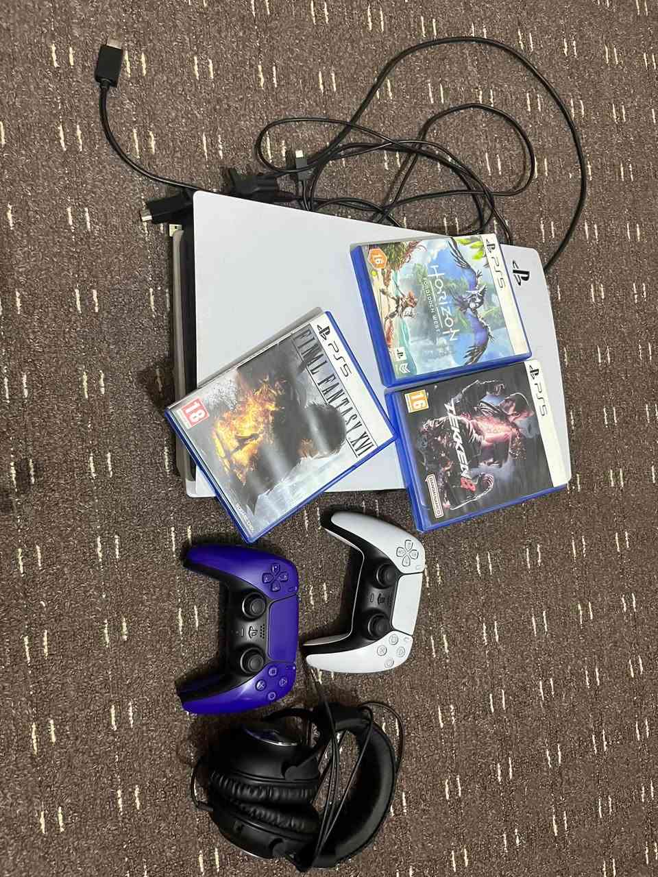 🎮 للبيع PS5 Fat Disc 825GB 🎮

✨ الجهاز بحالة جيدة جدًا ونظيف
💿 نسخة الديسك — 825GB
🎮 يدين تحكم
🎧 هيدسيت
🔌 UPS
🎮 الألعاب:
• Final Fantasy XVI
• Tekken 8
• Horizon Zero Dawn

💰 السعر: 850,000 دينار قابل للتفاوض

📦 أقدر أبيع الباقة كاملة أو أشيل بعض الإضافات حسب رغبتك.

📩 للجادين، مراسلة خاص. ***********
مكاني بغداد
