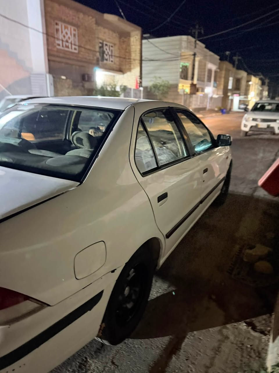 سمند 11مكينه فرنسي جاهزه كير مكينه تبريد تايرات غرفته ونصبته حلوه تبريد ثلج 
نضيفه حداديه كله جاهز سياره بدون ضربه او صبغ او فتح يعني شبه كفاله ماعده طخه بصيطه باب السايق وصندوك 
علمن سعره 44وبيه مجال حك الجيه مكاني كوت واسط الطشاش شارع القاضي 

تفاصيل اتصال ***********
