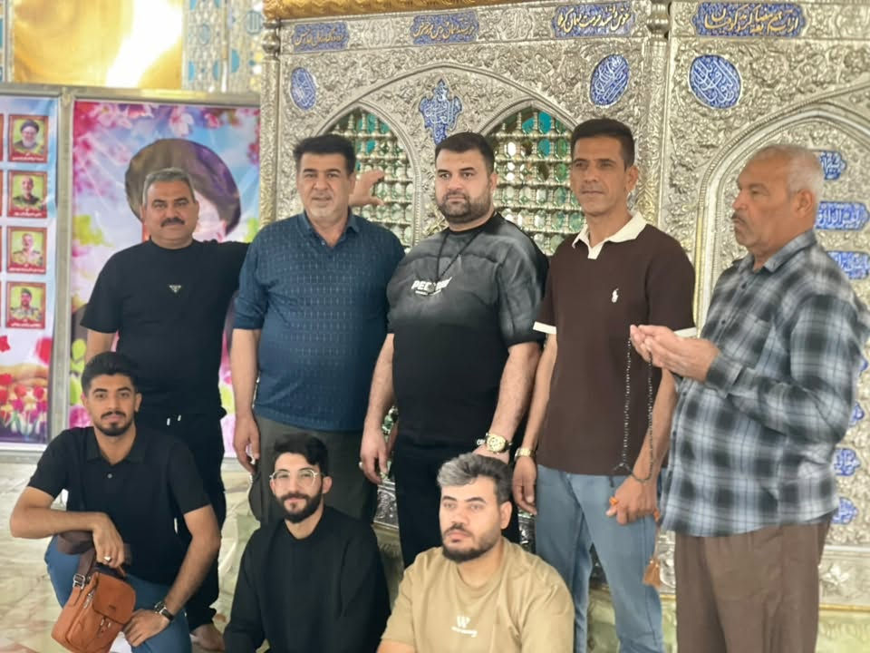 رحله إلى يران مع حاج محمود البدري وتحسين شلال 
للتواصل ***********
