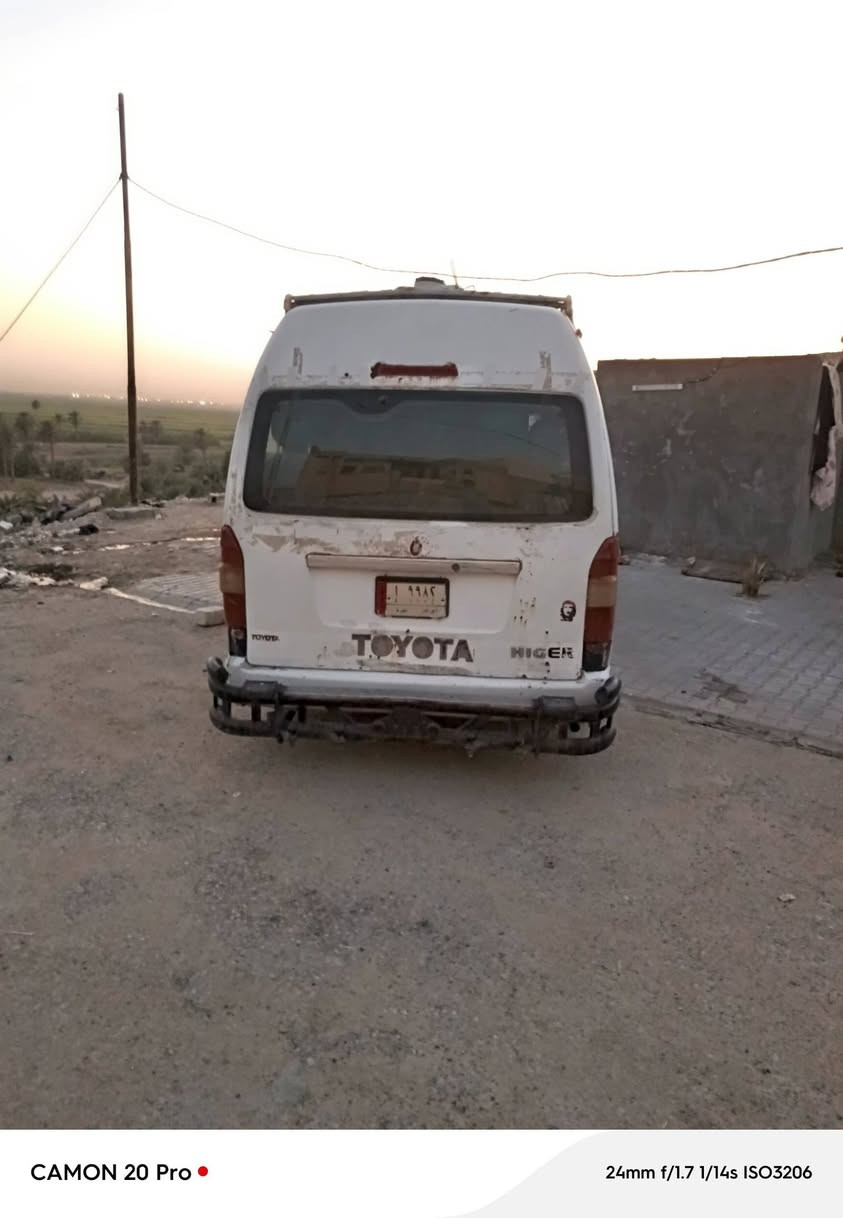 سلام عليكم من رخصة مدير الكروب مكلف بل نشر سياره هايگر للبيع موديل 14محوره مكينه مسكر گاز 4000سنويته الاصليه عند راعيه وراعيه بل ناصريه وحاضر للمداور وعندي السنويه استنساخ وسعره 45ورقه وبيه مجال حق الجيه ما متواجد على الفيس فقط مخابره وهذا رقم راعيه ***********العنوان النجف الاشرف
