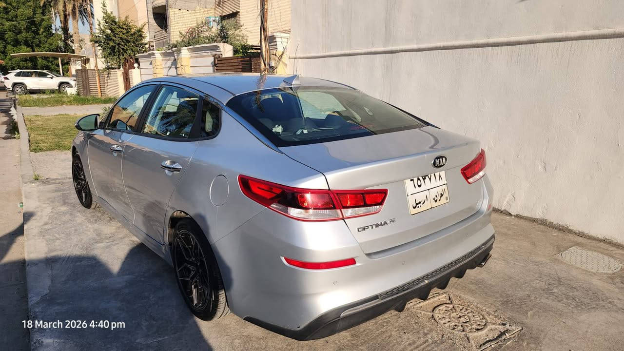 كيا اوبتيما موديل 2019 باسمي كفالة عامة من صبغ وضربه السعر 142 وبيها مجال ***********/***********

نص مكتوب في الصور:
- 18 March 2026 4:38 pm
- 18 March 2026 4:40 pm
- 18 March 2026 4:39 pm
- 18 March 2026 4:41 pm