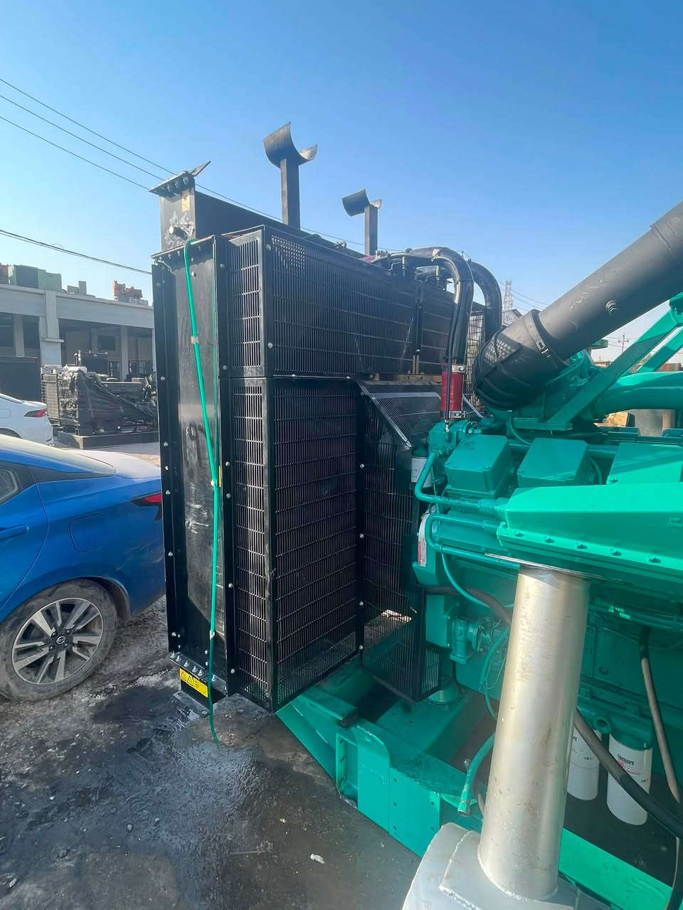 كمنز 6 وربع  أمريكي
16 بستم سيت بلاد أوربي 
كلر ماء
دبل راديتر
انجكتر دهن 
توليد 1500 كيفي
شاشه حمايه 
عنوان فرع الأول ديالى خانقين 
فرع الثاني أربيل صناعه جنوبيه 
هاتف ***********
***********
