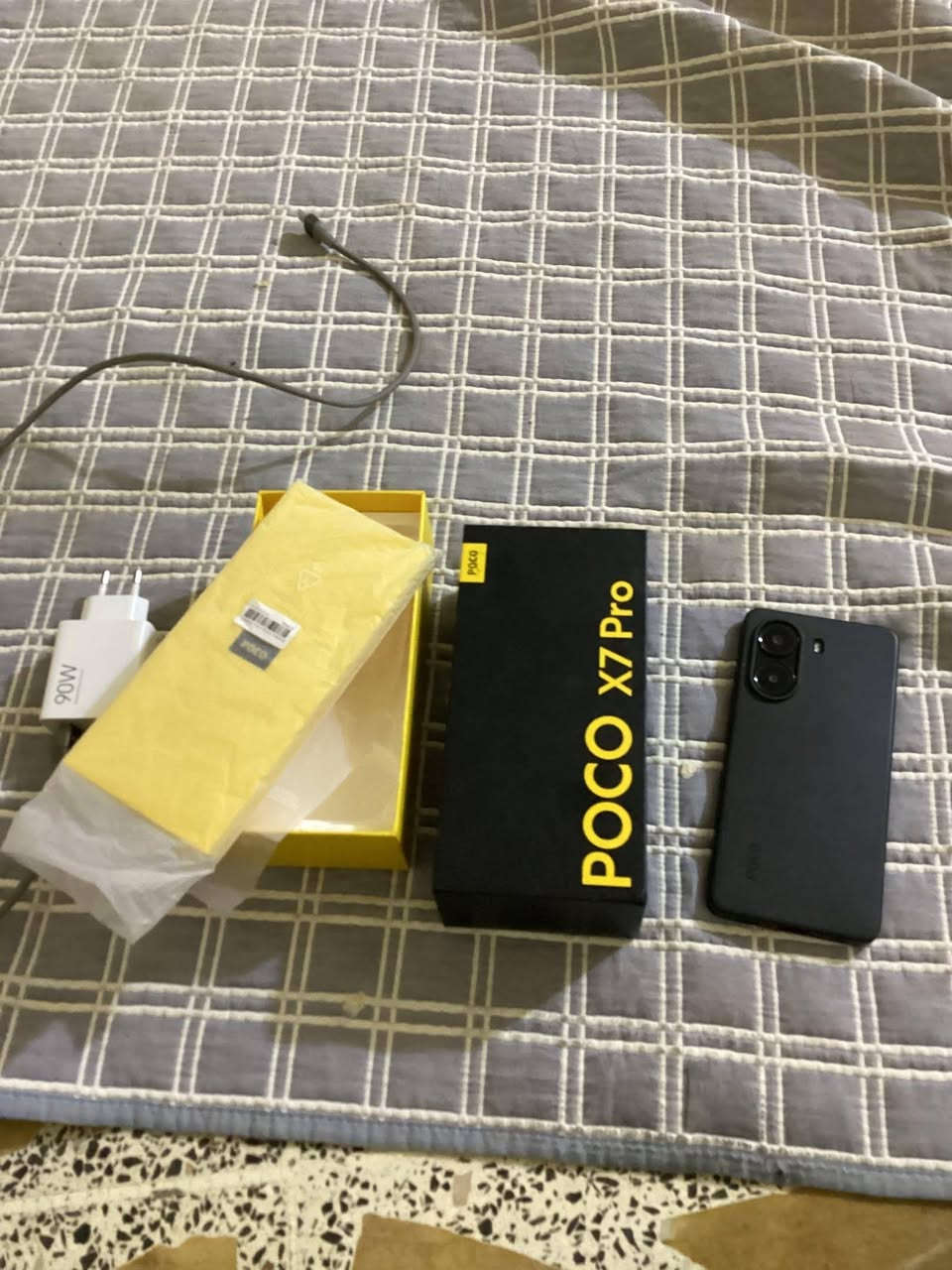 بوكو brox7 جهاز قوي بعده بحالة الوكالة
بطارية 93

جهاز ممفتوح ولا مطخوخ شرط الفحص - يجي ويا شاحنته الأصلية وجميع ملحقاته

- 120 بالببجي وسلاسة فائقه

- كامرة 120 فريم + 4

- السعر 250 قفل متوازي علي واريد ابيعة - - مكاني الفلوجة حي الشهداء -

- رقم الهاتف *********** واتساب فقط -

الجهاز معروف بقوتة اكتب بوكو brox7 وشوف المواصفات مالتة
