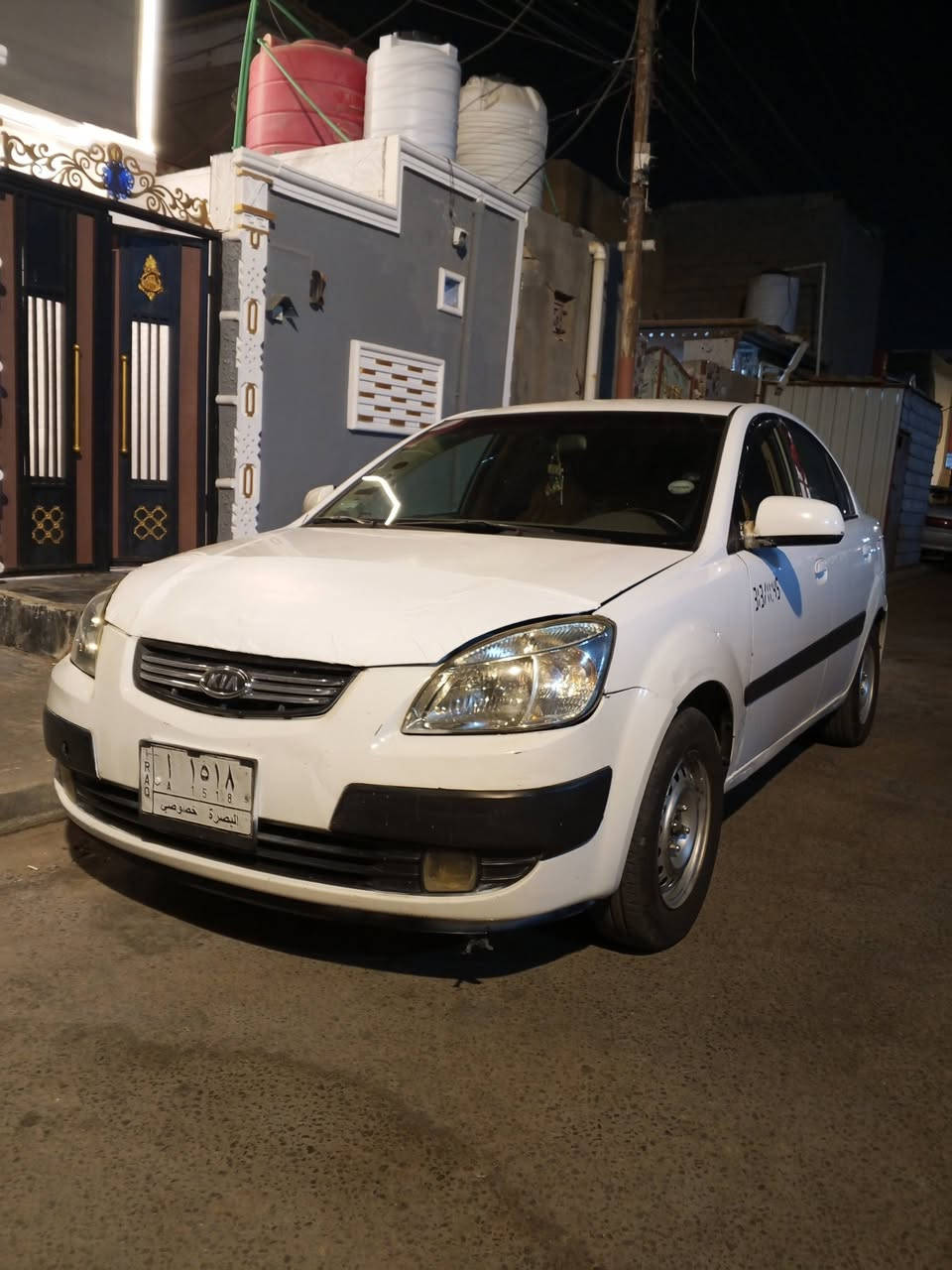 لبيع كيه ريو 2009 خليجي رقم بصره الاماني مكينه 1600 كير كفالة حداده طوبه تخم تاير جديد تبريد ثلج مكفوله كفالة عامه من الضربه والتبديل ولصبغ سعره 75 وبي مجال سيارة جاهزة رقم الهاتف *********** مكان السياره البصره الحيانيه
