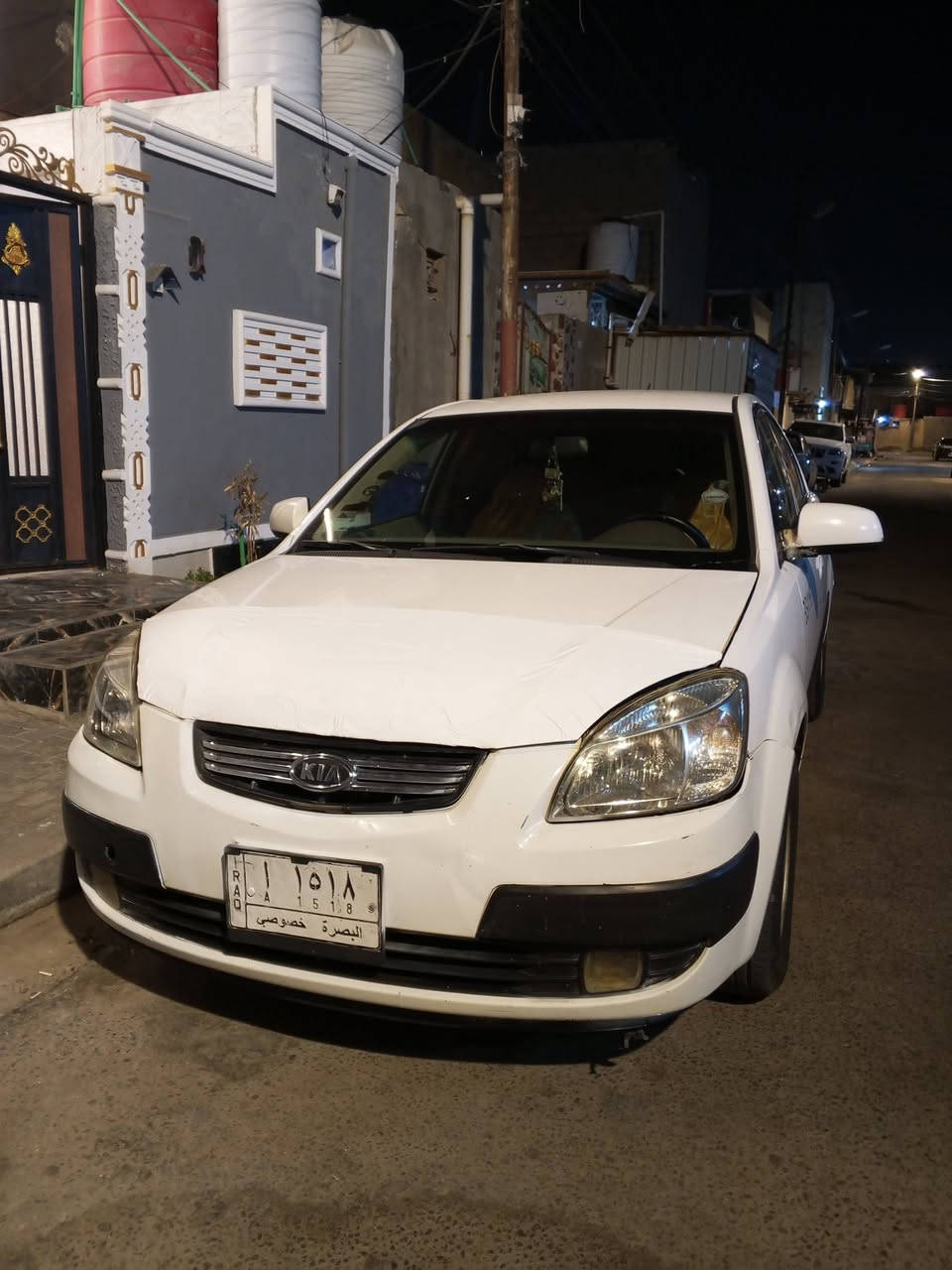 لبيع كيه ريو 2009 خليجي رقم بصره الاماني مكينه 1600 كير كفالة حداده طوبه تخم تاير جديد تبريد ثلج مكفوله كفالة عامه من الضربه والتبديل ولصبغ سعره 75 وبي مجال سيارة جاهزة رقم الهاتف *********** مكان السياره البصره الحيانيه
