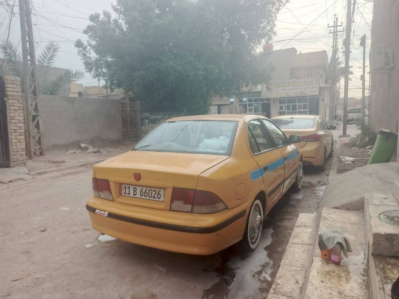 السلام عليكم
سمند 12صفرة 

مكفولة من الصبغ والضربه والتبديل والخياس 

كير ومحرك جدد بشرط صار ١٥ يوم من شادهن 

بعدهن بلضمان تبريد ثلج 

ترايك وين ما يعجبك 

صدر امامي خلفي بلكارتون 

رقم بغداد انكليزي 

بسمي شخصياً 

هزه جديده 

سنويه جديده 

رقم جديد 

مصفره هيه وغرامات 

لايتات زنون فول والاصلي مو العادي

تخم سماعات بلوتوث واوكس مسجل فول راديو

غرفته بلنايلون 

كاعيه جلد 

منظومه بانزين جديده كله باتري جديد سلف وداينمو جدد

مكان بغداد الشعب نهاية الفورتات

السعر ٣٨ وبيه مجال 

اخوان السياره متعوب عليه ومال جناب

الشراي يتصل أو واتساب 

*********** هذه بي وات ساب 

***********
