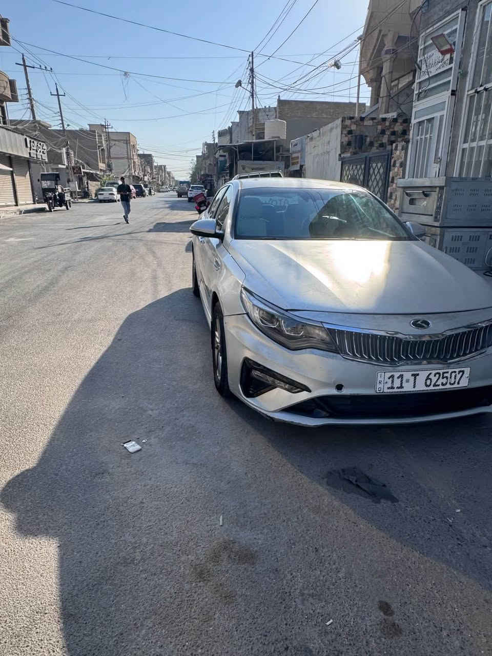 سلام وعليكم كيا أوبتما موديل2019بغداد حادث بنيد  بس سعر$130هـ***********
