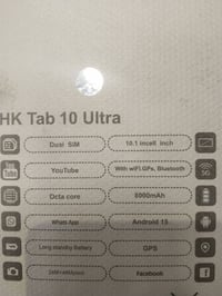HK تاب 10 الترا • جديد • ماوس وكيبورد