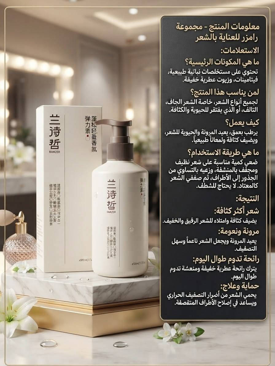 ✨ سر البشرة الزجاجية صار بين إيدينج! ✨
​تريدين بشرة صحية، نضرة، ومشرقة مثل الكوريات؟ 🌸
جمعنالكم الروتين الكوري الأصلي بخطواته المتكاملة ومتوفر عنا كلياً بـ بوتيك إطلالة ✨
​🛍️ كل المنتجات الأصلية لتطبيق الروتين صارت متوفرة يمنة، اطلبيها هسه وخلي بشرتج تنطق حيوية ونضارة!
​📥 للاستفسار والحجز، راسلونا عالبوتيك فوراً 💌
🚗 خدمة التوصيل متوفرة لكل مناطق العزيزية 🚚✨
يرجى متابعة الصفحه ع الانستا( بوتيك اطلالة 🫶🏻)

نص مكتوب في الصور:
- ettlala_boutiq...
- مجرد فضول...
- بوتيك إطلالة 🫶
- ٣٤
- متابعة
- ٤٧
- المتابعون
- ٣٣
- منشورات
- بوتيك إطلالة Ettlala Boutique
- كولكشن مميز يكمل حلاوتك
- • ملابس لكل الفصول ☀️❄️
- • منتجات K-Beauty كورية أصلية 💯
- • أحدث الموديلات والاكسسوارات ✨
- 📱 للطلب والتفاصيل: راسلينا الآن
- زيت الإذابة (Melting Oil) من Kiss Mwah
- الاستعمالات:
- • تغذية مكثفة للشُفة والبشرة المحيطة بها.
- • علاج الخطوط الدقيقة حول الفم.
- • إذابة المكياج العنيد وتنعيم الجلد الميت.
- • تحضير الشفاه لأحمر الشفاه.
- النتائج:
- • شفاه ناعمة، ممتلئة، ومحددة.
- • مظهر شفاه صحي وموحد اللون.
- • تقليل ملحوظ في مظهر التجاعيد والخطوط.
- كريم العناية المرطب B5 (فيتامين ب5) الاستعمالات: • ترميم وتجديد حاجز البشرة. • ترطيب عميق وطويل الأمد. • تهدئة البشرة المتهيجة والحمراء (كما هو مشار إليه في الملاحظة المرفقة الأصلية). • مناسب للبشرة الجافة والحساسة. النتائج: • بشرة ناعمة، مرنة، وأكثر صحة. • تقليل فورى لعماف والتحسس. الجفاف والتحسس. • إشراقة طبيعية ومظهر ممتلئ.
- ساندينال - كريم مرطب للعين بالهيكسابيبتيد
- • ترطيب مكثف لمنطقة تحت العين.
- • تقليل مظهر الخطوط الدقيقة.
- • محاربة الانتفاخ والهالات السوداء.
- • منطقة عين مشدودة وأكثر إشراقاً.
- • مظهر شبابي ومتجدد.
- مانز شك - كريم مرطب ومنعش للبحر للرجال
- • ترميم وتجديد البشرة.
- • ترطيب عميق وفوري.
- • تهدئة البشرة بعد الحلاقة.
- • بشرة ناعمة، مرنة، وأكثر صحة.
- • شعور بالانتتعاش طوال اليوم.
- 乔巴幻影 - غسول الوجه 3 في 1 بالأحماض
- 乔巴幻影 - غسول الوجه 3 في 1 بالأحماض الأمينية
- الاستعلامات:
- • ما هو المنتج؟
- - غسول وجه متطور يجمع بين التنظيف، الترطيب، والتحكم في الزيوت.
- • كيف يعمل؟
- - يستخدم تقنية الأحماض الأمينية لتنظيف عميق ولطيف دون تجريد البشرة من زيوتها الطبيعية.
- • لمن يناسب؟
- - لجميع أنواع البشرة، وخاصة البشرة المختلطة والدهنية التي تحتاج إلى توازن.
- الفوائد:
- • ترطيب مكثف:
- - يحافظ على رطوبة البشرة ويمنحها ملمساً ناعماً.
- • تنظيف عميق:
- - يزيل الأوساخ والشوائب وبقايا المكياج بفعالية.
- • تحكم في الزيوت:
- - ينظم إفراز الدهون ويقلل من اللمعان غير المرغوب فيه.
- • بشرة نظيفة ومنتعشة:
- - مظهر مشرق وصحي للبشرة بعد كل استخدام.
- • توازن مثالي:
- - بشرة متوازنة، ليست جافة ولا دهنية.
- • نعومة فائقة:
- - تحسن ملحوظ في ملمس البشرة ونعومتها.
- معلومات المنتج - مجموعة العناية بالبشرة من Saxianu و images
- • ما هي فوائد كريم الثلج باللغة؟
- • يحتوي على مستخلص Centella Asiatica (积雪草) لتهدئة البشرة، ترطيب عميق، عميق، وتفتيح فوري.
- • هل كريم الأساس BB Cushion مناسب لجميع أنواع البشرة؟
- • نعم، تركيبته خفيفة ومناسبة لمعظم أنواع البشرة، توفر تغطية طبيعية ومشرقة.
- • ما هي المكونات الرئيسية في مجموعة Centella؟
- • المكون الأساسي هو مستخلص Centella Asiatica المعروف بخصائصه المهدئة والمرممة.
- النتيجة:
- • بشرة مهدئة ومشرقة:
- • استخدام كريم الثلج بانتظام يقلل من الاحمرار ويمنح البشرة توهجاً صحياً.
- • تغطية طبيعية:
- • كريم الأساس BB يوفر تغطية متوسطة تخفي العيوب وتوحد لون البشرة دون أن يبدو ثقيلاً.
- • ترطيب طويل الأمد:
- • كلا المنتجين يوفران ترطيباً مكثفاً يحافظ على نعومة البشرة طوال اليوم.
- معلومات المنتج - مجموعة رامزر للعناية بالشعر
- ما هي المكونات الرئيسية؟
- تحتوي على مستخلصات نباتية طبيعية، فيتامينات، وزيوت عطرية خفيفة.
- لمن يناسب هذا المنتج؟
- لجميع أنواع الشعر، خاصة الشعر الجاف، التالف، أو الذي يفتقر للحيوية والكثافة.
- يرطب بعمق، يعيد المرونة والحيوية للشعر، ويضيف كثافة ولمعاناً طبيعياً.
- ما هي طريقة الاستخدام؟
- ضعي كمية مناسبة على شعر نظيف ومجفف بالمنشفة، وزعيه بالتساوي من الجذور إلى الأطراف، ثم صففي الشعر كالمعتاد. لا يحتاج للشطف.
- شعر أكثر كثافة:
- يضيف كثافة وامتلاء للشعر الرقيق والخفيف.
- مرونة ونعومة:
- يعيد المرونة ويجعل الشعر ناعماً وسهل التصفيف.
- رائحة تدوم طوال اليوم:
- يترك رائحة عطرية خفيفة ومنعشة تدوم طوال اليوم.
- حماية وعلاج:
- يحمي الشعر من أضرار التصفيف الحراري ويساعد في إصلاح الأطراف المتقصفة.