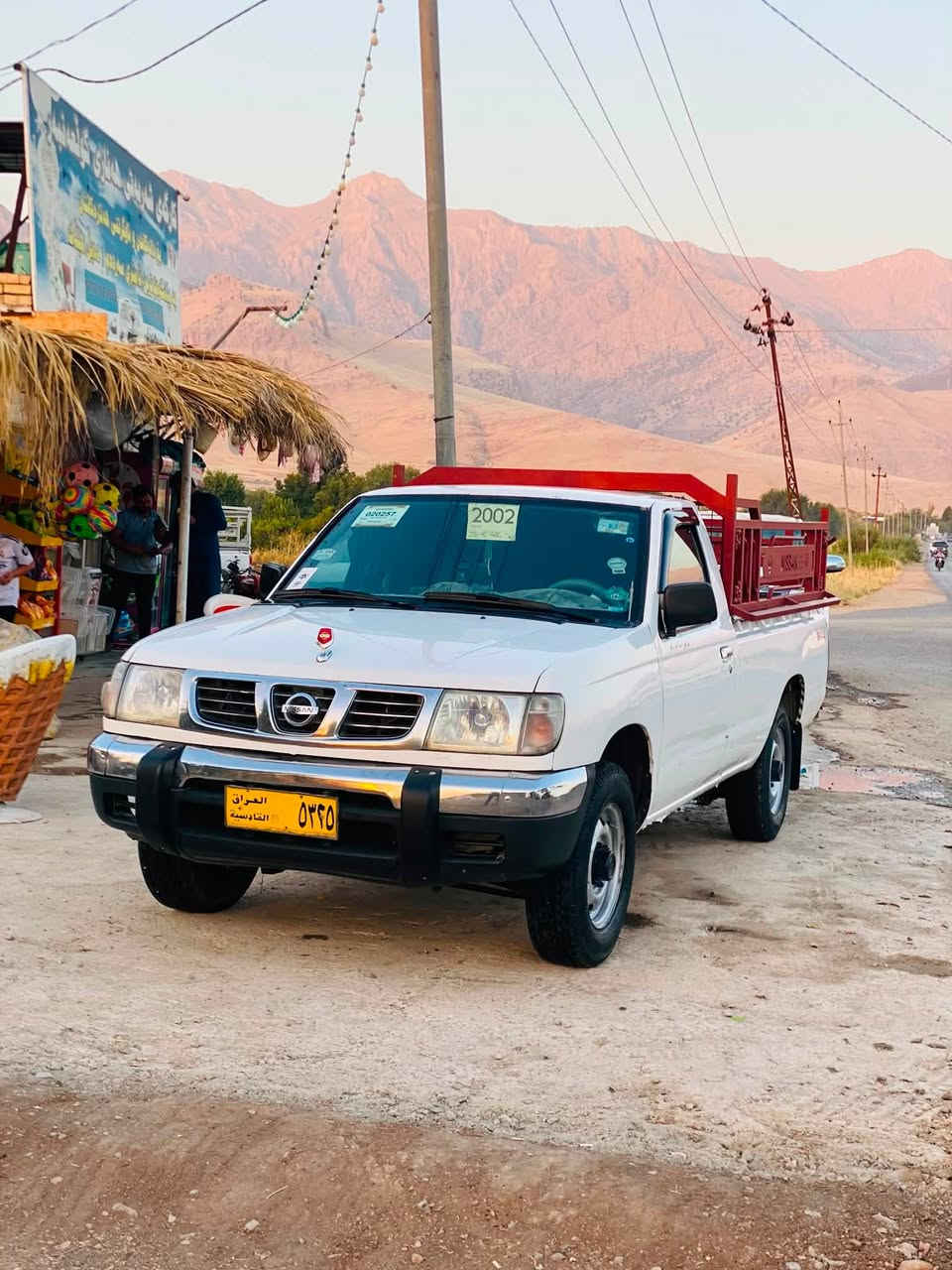 بەناوی خوا
نیسان مۆدێل2002
بێ بۆیاخ 
ئاڕمی پلاستیك سلێمانی بەشەرتی ئەوەلیات
دەعمو لێدراو نیە بەشەرت 
گێڕو مەكینە بەشەرتی فیتەر
تەبریت
چوار تایەی لۆك 
چەمچەی لۆك 
***********
ئەدمین 🌷
