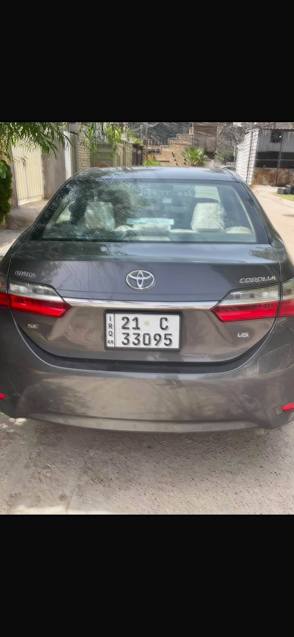 كورلا للبيع مديل 2018 سياره خليجي ماشيه 139km
مكان بغداد السياره جاهزه مجهزه مواصفات LE معروفه شاشه +حساسات امامي خلفي +اشاير مري +تحكمات ستيرن 

الضرر موجود بل سونار 

تحويل ثاني يوم مصفره غرامات 

رقم الهاتف ***********
