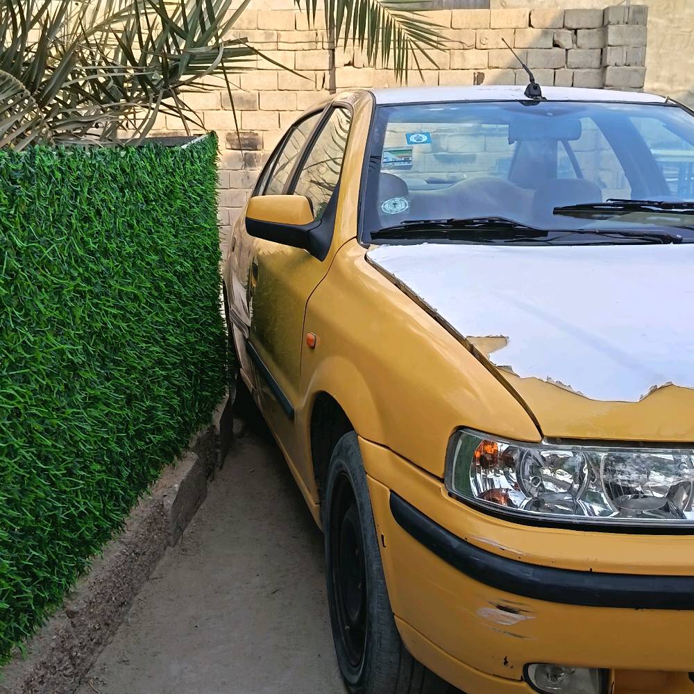 سمند 2021 للبيع 
السعر 35 و بيه مجال للشراي 
كير و مكينة جديدات 
و السيارة كاملة من كل النواحي 
بس حدادة نص عمر 
و ضربة بسيطة بالباب مثل ما موضح بالصور 
العنوان البصرة ابي الخصيب مهيجران 
الاتصال على الرقم ***********