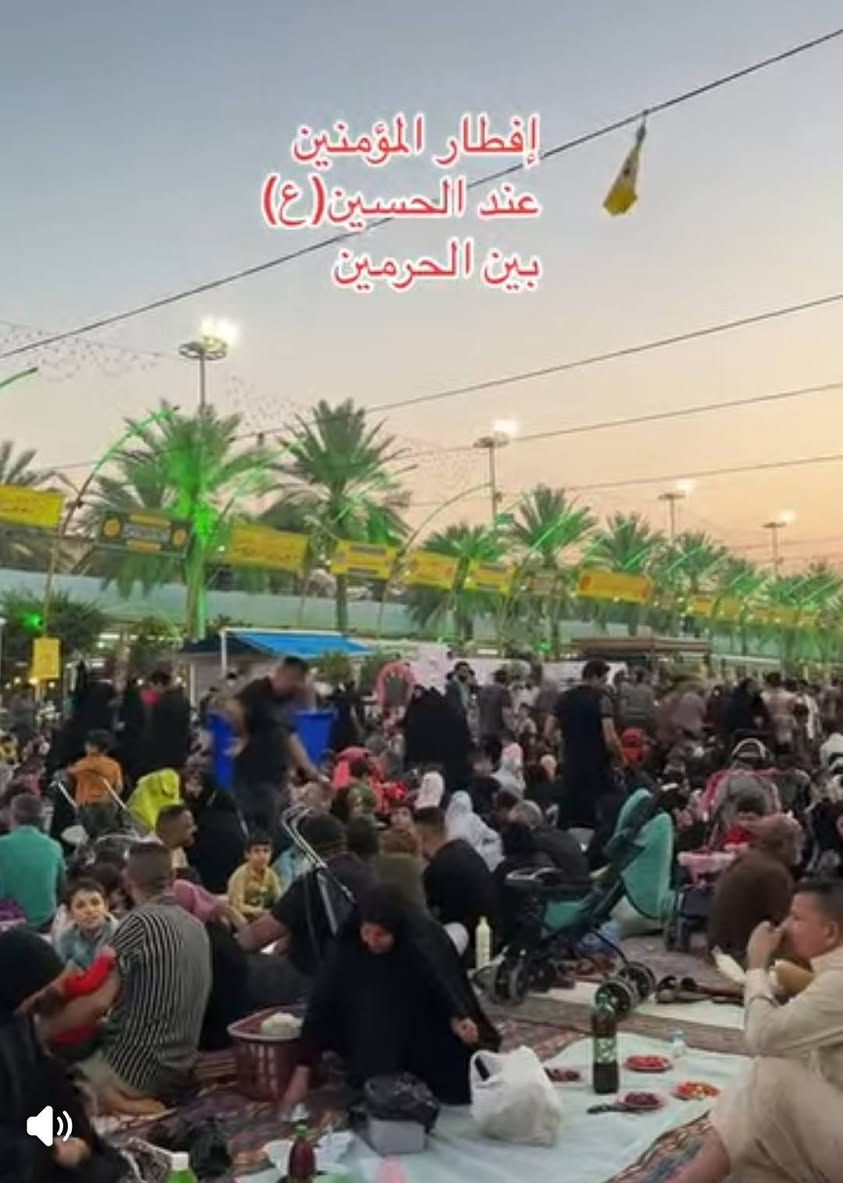 المقاعد الاخيره حملة غدا السبت إلى مدينة كربلاء 🕌 المقدسه 🕌📢📢 
       الساعه 3ظهرا.   سعر 5000
المتعهد الحاج ازهر الرويعي 📞 ***********
المتعهد محسن الحربي 🕌 ***********
الواتساب ***********.    ***********
