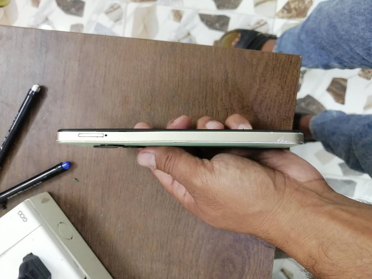 سلام عليكم
تكنو سبارك 2024GO 
السعر 65
تبديل شاشه وكاله

نص مكتوب في الصور:
- هاتفي -> HiOS Based on Android V13.6.0 اسم الجهاز TECNO SPARK Go 2024 إصدار Android 14 الكاميرا الأمامية 8M الطراز TECNO BG6m وحدة المعالجة المركزية UMS9230 (T606) الكاميرا الخلفية 13M ROM 64.00 GB RAM 3.00 GB + 2.00 GB قابلة للتوسع الشاشة البطارية