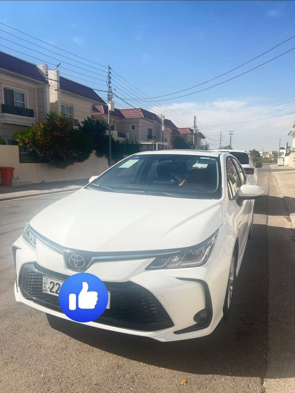 اخذتها زيرو وماشية حاليا ١٠ الاف فقط 
كلشي ما بيها 

كورلا 2025 HYBRID 
 شكل خليجي
المواصفات 
- مكينه 1800 هايبرد شحن ذاتي 
- ⁠سلايت فتحة سقف 
- رادار 
- تحديد مسار طريق 
- ⁠قيادة ذاتيه 
- 3 ⁠أنضمة قياده ⁠:- ( ايكو ، نورمال ، سبورت ) 
- قرائة علامات الطريق المرورية
- بصمة تشغيل 
- دخول ذكي  يدة الباب
- هاندر بريك بصمة 
- اوتو هولد 
- كيجات ديجتل 
- شاشه مسجل 
- كامره خلفيه دوارة 
- كار بلي 
- تبريد قطعتين 
- لايت زينون عالي ناصي 
- بروجكتر لد زينون 
- لد صباحي زينون
- بكلايت لد 
- ⁠حساس اطار 
- ⁠حساس مطر 
- ⁠مانع انزلاق 
- ⁠ايفو مود 
- ⁠مود درايف 
- ⁠تحكم  الستيرن كامل
- ⁠ويل كب  حجم 16 
- ⁠عدد بصمات 2 
  
السعر : 172$
⁠العنوان : اربيل📍
رقم الموبايل : *********** 📞
